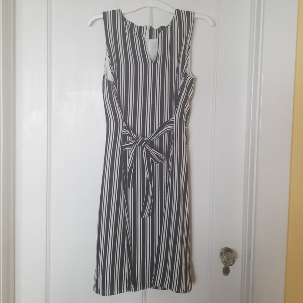 Banana Republic Dress - Black and White Stribe